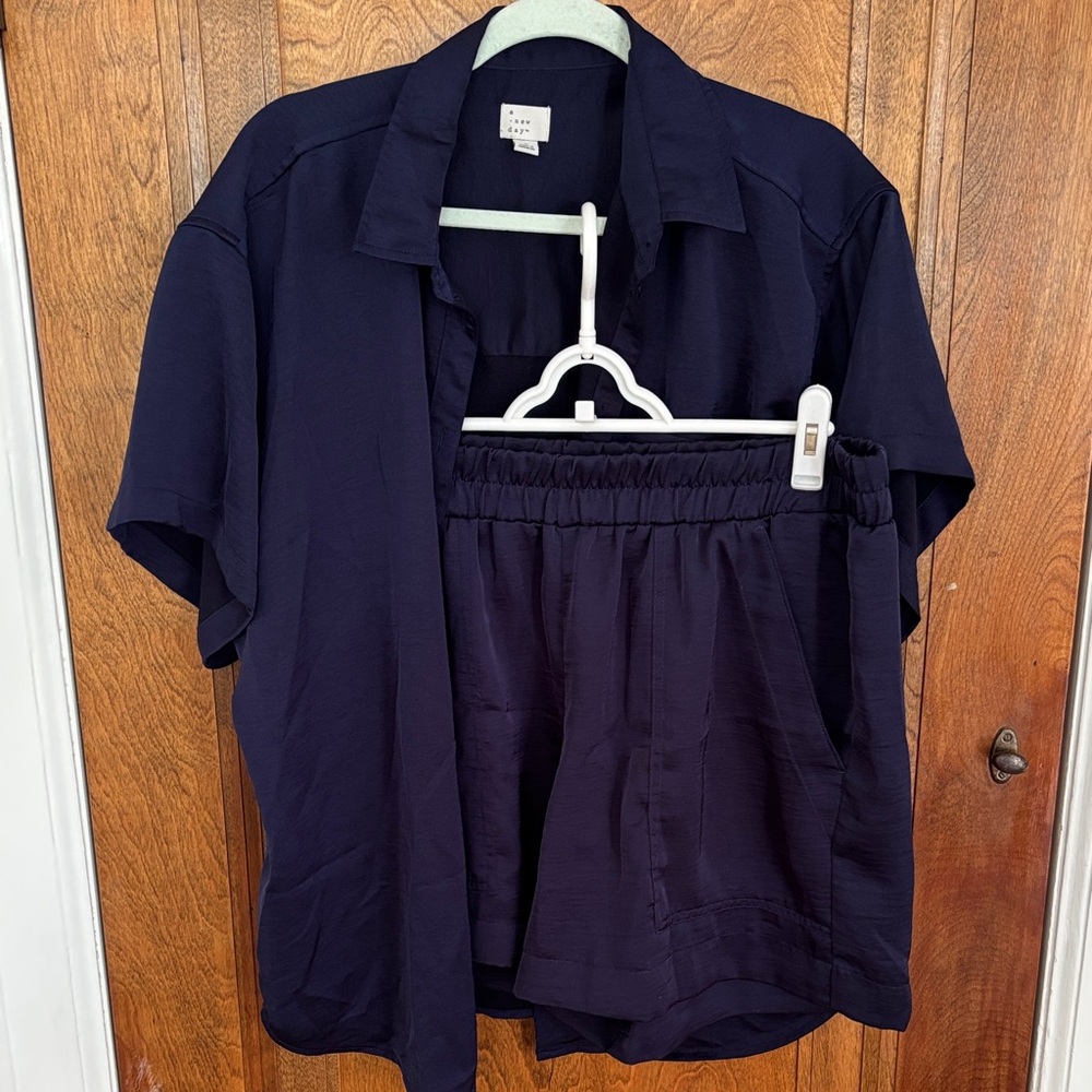 a new day Navy Blue Women's Set